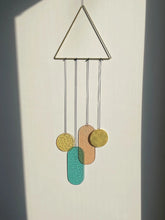 Pastell Wandbehang im Art Déco Stil